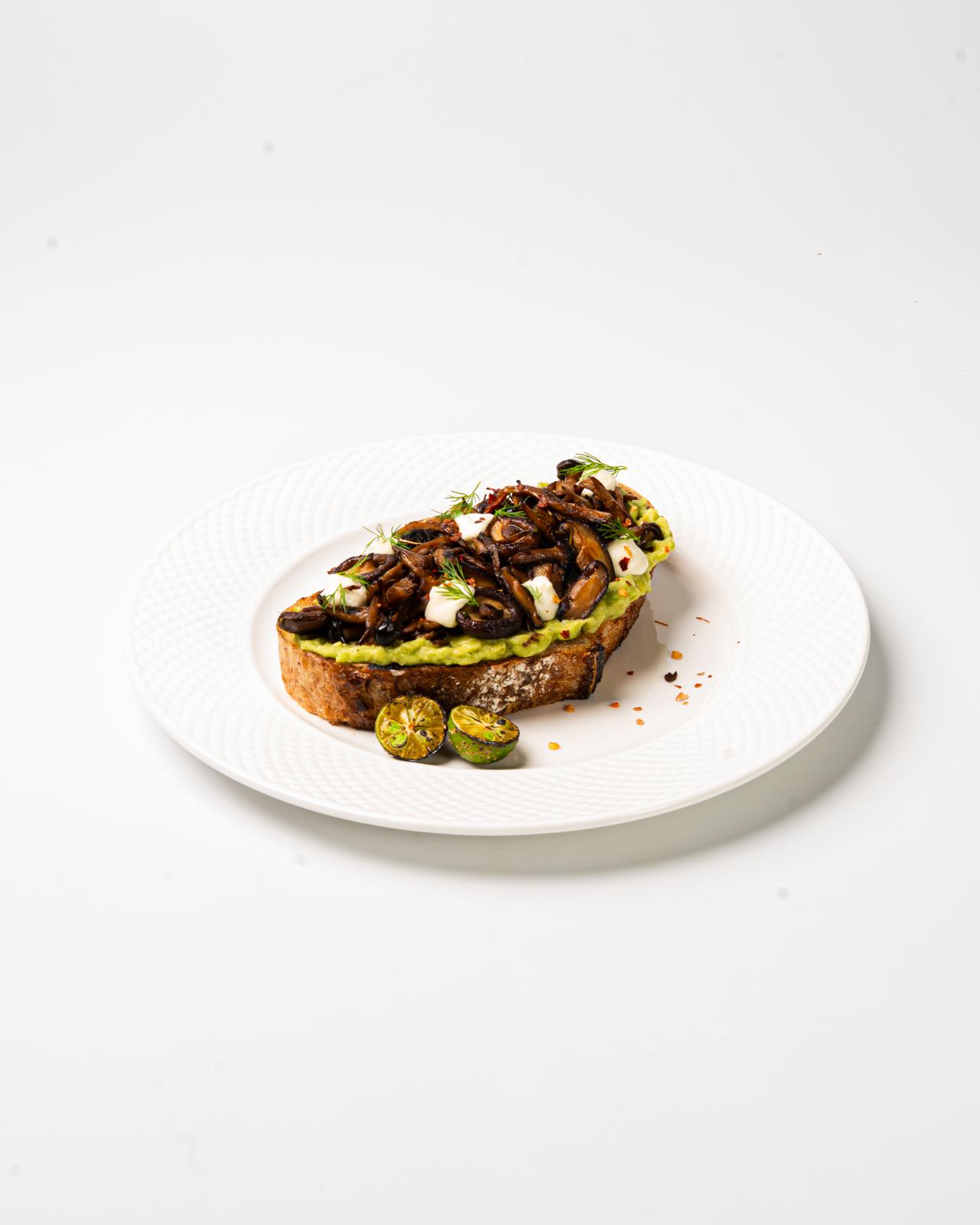 Avocado Mushroom Toast