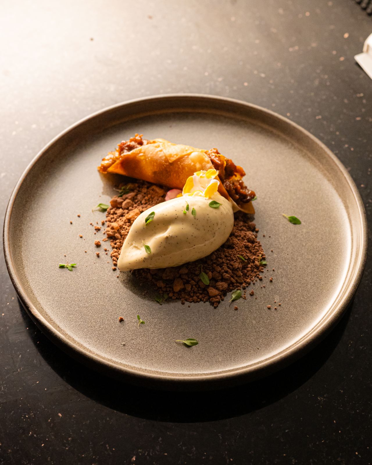 Tasting menu course